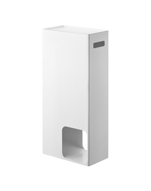 Porte-papier toilette blanc - 23x12.5x48 cm