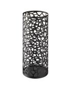 Porte-parapluies rond Nest noir - 19x19x46.5 cm