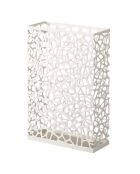Porte-parapluies rectangle Nest blanc - 30x12x45 cm