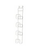 Rangement pour sacs Joce blanc - 19x18x137 cm