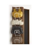 Rangement pour sacs Joce blanc - 19x18x137 cm
