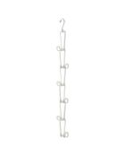 Rangement pour sacs Joce blanc - 7.5x8x77 cm