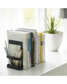 Rangement pour livres noir - 12x15x18 cm
