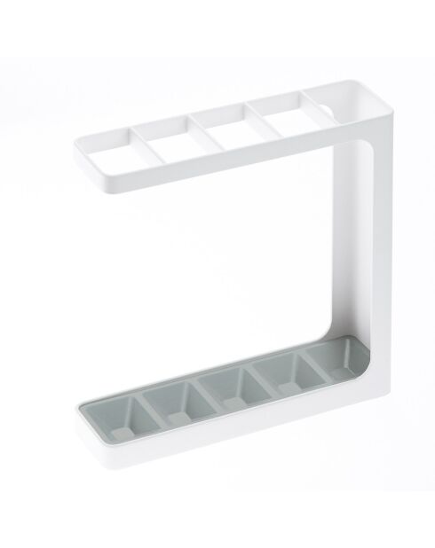 Porte-parapluies blanc - 23.5x6.5x24.3 cm