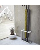 Porte-parapluies blanc - 23.5x6.5x24.3 cm