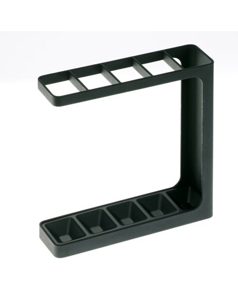 Porte-parapluies noir - 23.5x6.5x24.3 cm