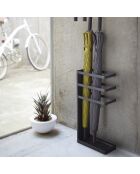 Porte-parapluies Slym noir - 23x10.5x45 cm