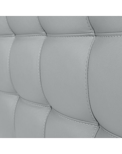 Tête de lit Deimos argentée - 180x120 cm