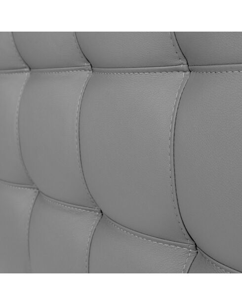 Tête de lit Deimos argentée - 200x120 cm