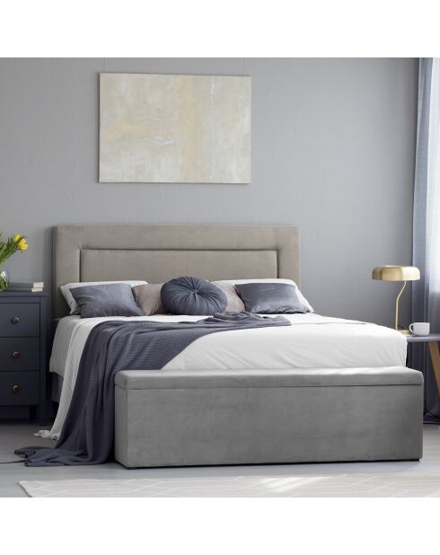 Tête de lit Ancona crème - 160x120 cm