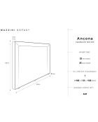 Tête de lit Ancona crème - 180x120 cm