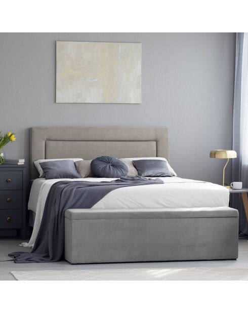 Tête de lit Ancona crème - 200x120 cm