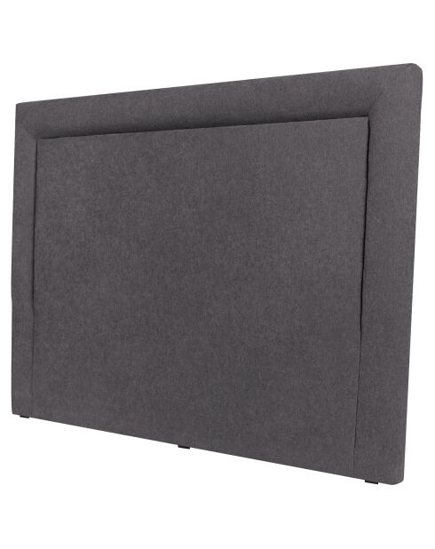 Tête de lit Ancona gris foncé - 160x120 cm