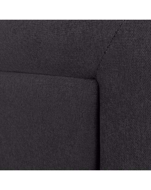 Tête de lit Ancona gris foncé - 160x120 cm