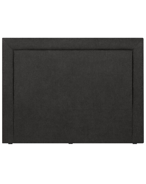 Tête de lit Ancona noire - 180x120 cm