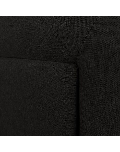 Tête de lit Ancona noire - 200x120 cm