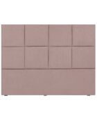Tête de lit Barletta rose clair - 200x120 cm