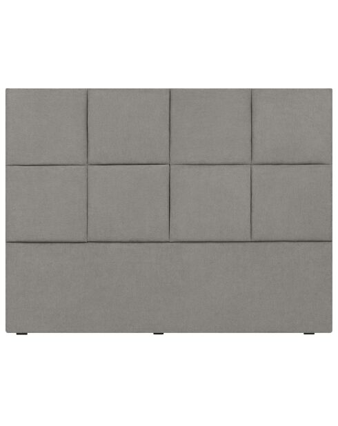 Tête de lit Barletta gris clair - 140x120 cm