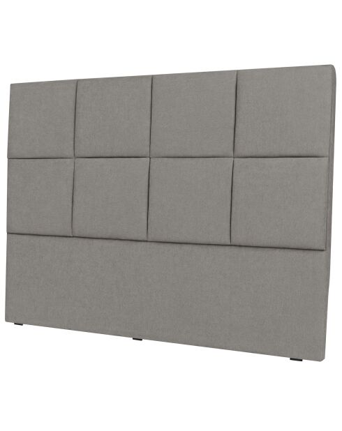 Tête de lit Barletta gris clair - 180x120 cm