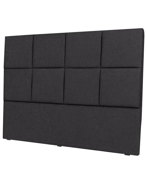 Tête de lit Barletta gris foncé - 180x120 cm