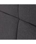 Tête de lit Barletta gris foncé - 180x120 cm