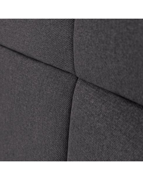 Tête de lit Barletta gris foncé - 180x120 cm