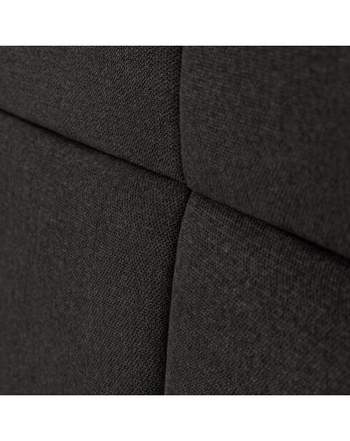 Tête de lit Barletta noire - 140x120 cm