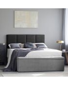 Tête de lit Barletta noire - 160x120 cm