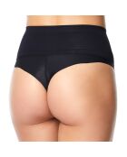 Gaine string Lucie noire