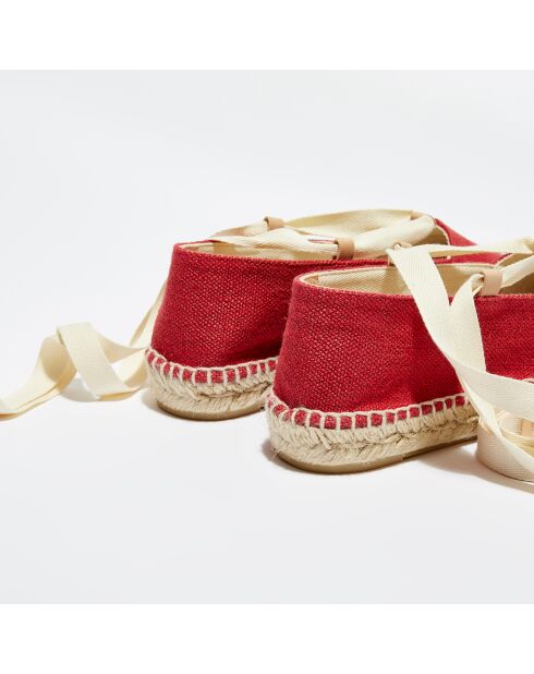Espadrilles Kuka framboise