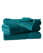 3 Draps de douche Collection H vert du lac - 70x140 cm
