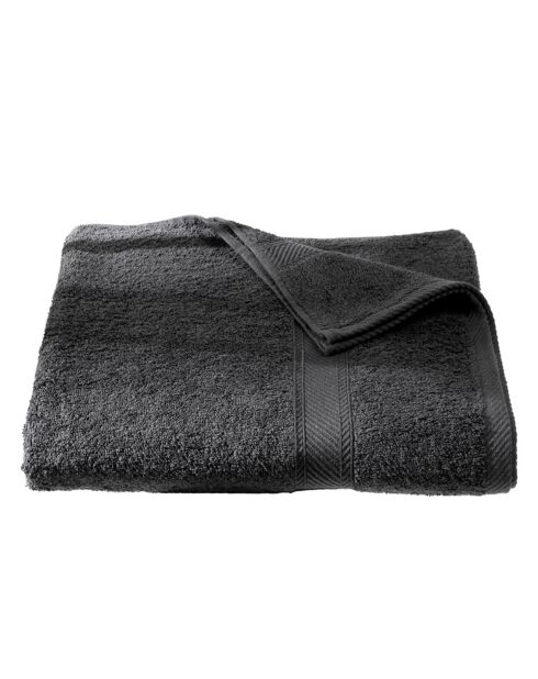 Maxi drap de bain Collection H ébène - 100x200 cm