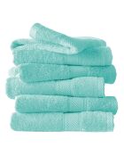 6 Feather H Collection Badhanddoeken - 50x100 cm