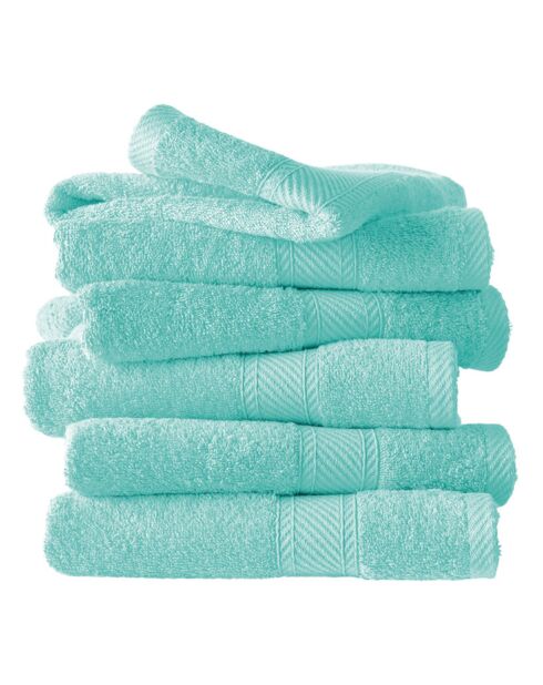 6 Feather H Collection Badhanddoeken - 50x100 cm