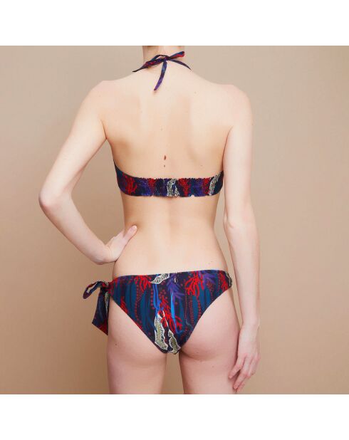 Maillot de bain 2 pièces Elina Anémone bleu foncé