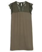 Robe Noemie kaki