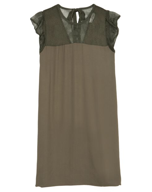 Robe Noemie kaki
