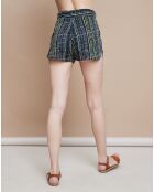 Short Carmen Broken Stripes vert
