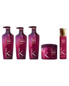 Coffret Rituel complet à la kératine - Cheveux très secs et abîmés - 5 produits