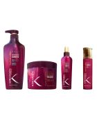 Coffret Rituel complet à la kératine - Cheveux Colorés - 4 produits