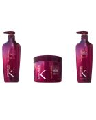 Set ritual completo de queratina - Cabello rizado - 3 productos