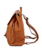 Sac à dos en Cuir Roxy camel - 32x30x10 cm