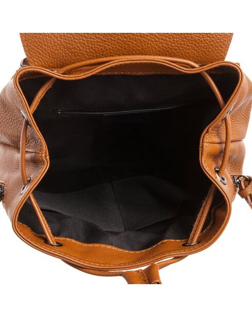 Sac à dos en Cuir Roxy camel - 32x30x10 cm