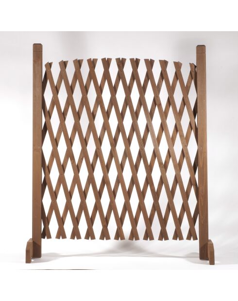 Barrière extensible en bois Animalerie bois - 150x90 cm