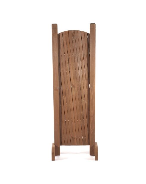 Barrière extensible en bois Animalerie bois - 150x90 cm