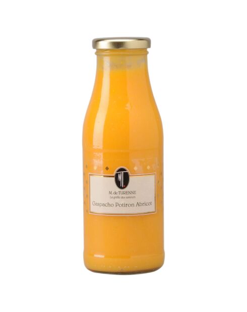 Bouteille de Gaspacho Potiron Abricot 500 ml
