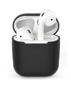 Protection en silicone Apple AirPods (sans AirPods) noire