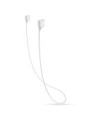 Cordon en silicone de maintien Apple AirPods (sans AirPods) blanc
