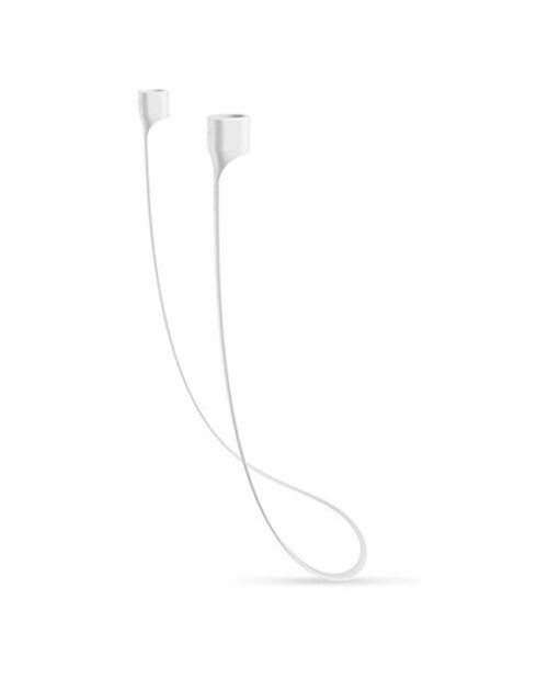 Cordon en silicone de maintien Apple AirPods (sans AirPods) blanc