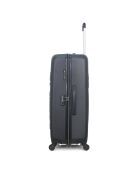 Valise Long Séjour 4 roues simples Eleonor 75 cm noire